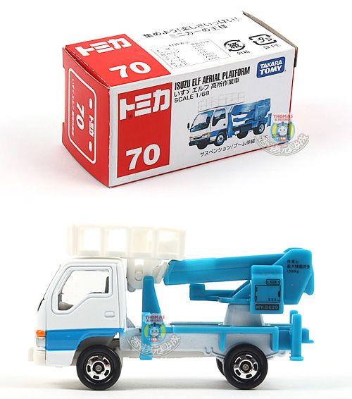 NEW TOMICA #70 ISUZU ELF AERIAL PLATFORM CAR 688563  