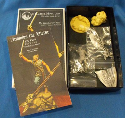   Machine Miniatures 54mm Teutoburger Wald Arminius the Victor DS TW5