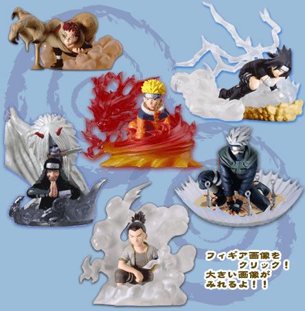 Anime Naruto Mini Real Scene Statue Nara Shikamaru  