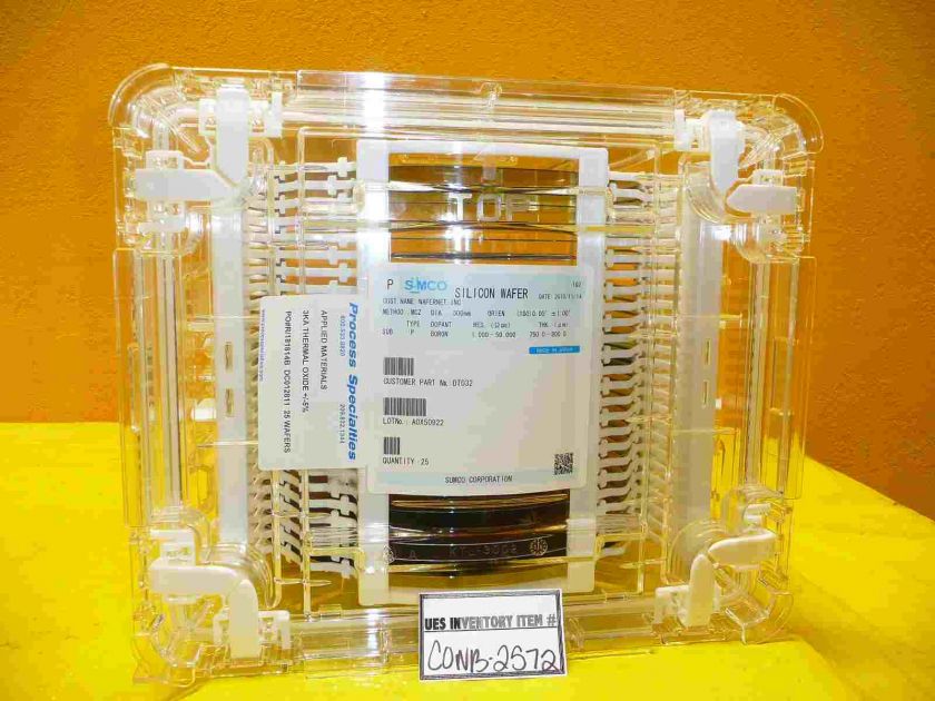 Sumco DT032 300mm 12 Silicon Test Wafers Cassette of 25