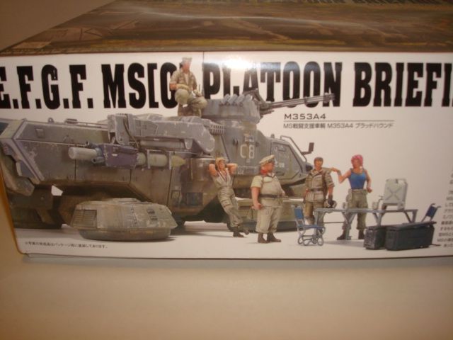 Bandai 1/35 Earth Federation E.F.G.F MS Platoon Briefing Set  