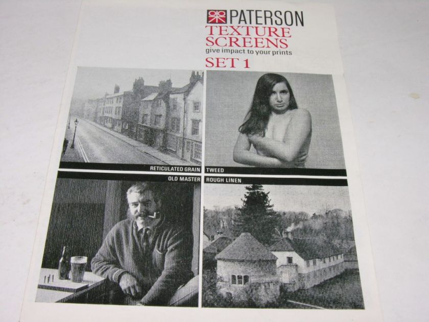 PATERSON TEXTURE SCREENS EFFETTI STAMPA FOTO (+181)  