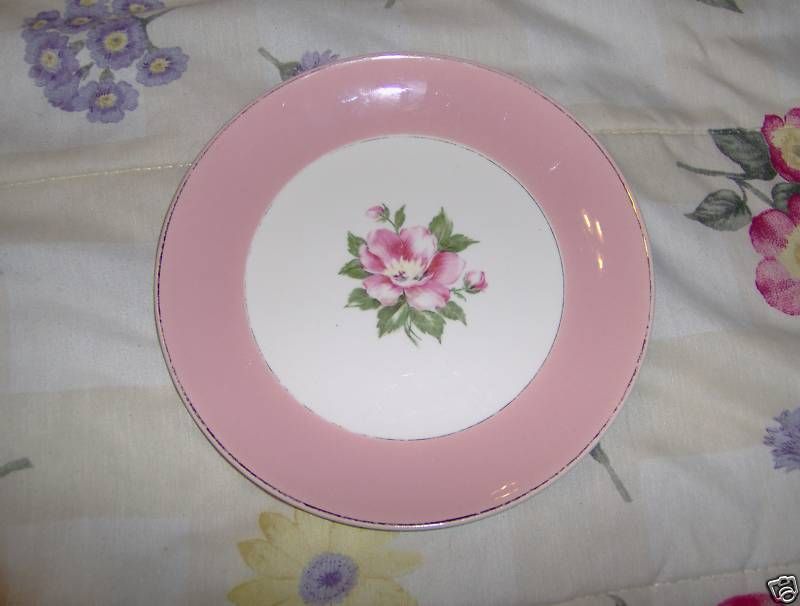 VINTAGE PLATE EMPRESS CHINA DINNERWARE ALLIANCE OH  