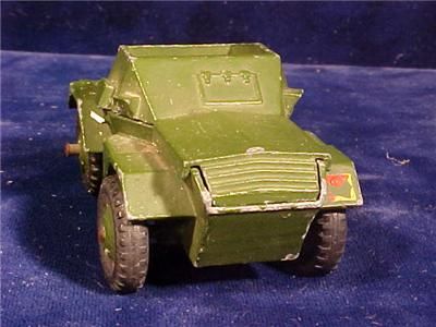 Vintage DINKY SCOUT CAR JEEP DIECAST TRUCK ENGLAND NR  