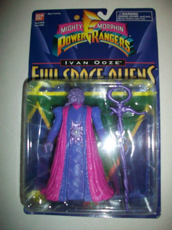 Power Rangers MMPR the Movie alien Ivan Ooze MOSC  