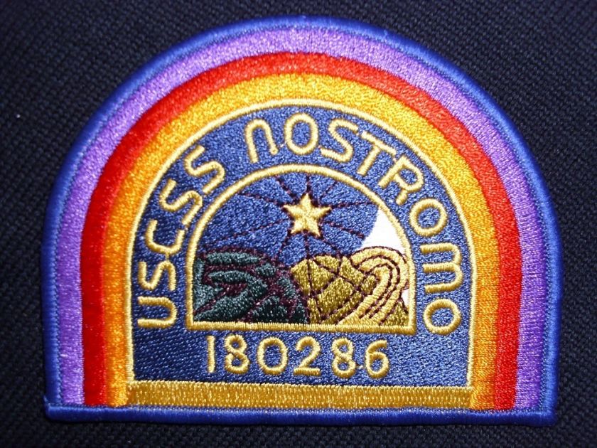 ALIENS MOVIE U.S.C.S.S. NOSTROMO CREW UNIFORM PATCH  