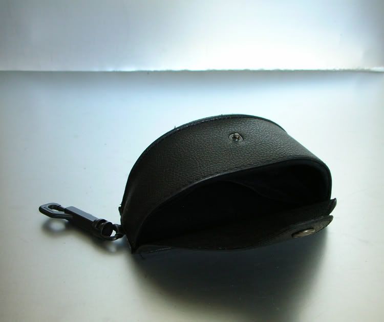 BLACK BOLLE SUN GLASSES CASE WITH CLIP  