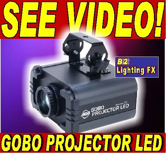 American DJ GOBO PROJECTOR LED adj stage dance NEW  