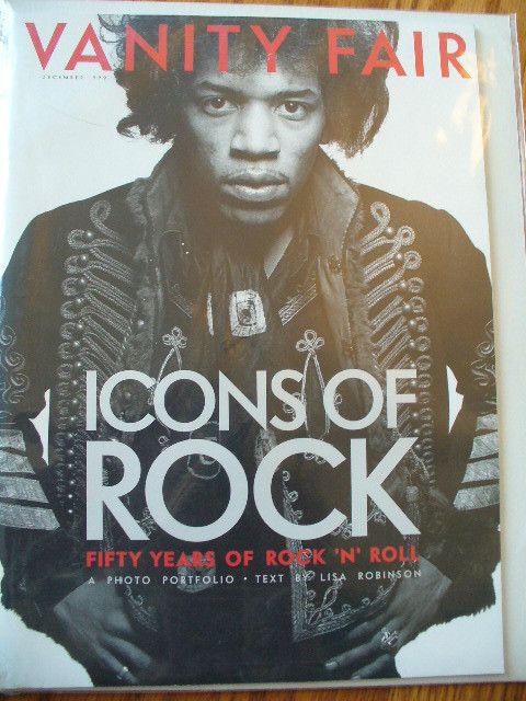 Vanity Fair Jimi Hendrix cover 12/99  