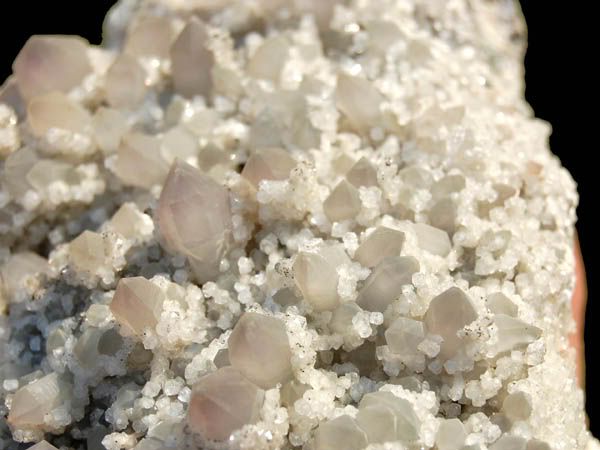 lb Museum Amethyst Cluster w/White Calcite, PERFECT  