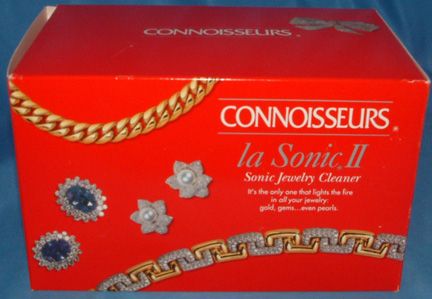 CONNOISSEURS LA SONIC II JEWELRY CLEANER NIB  