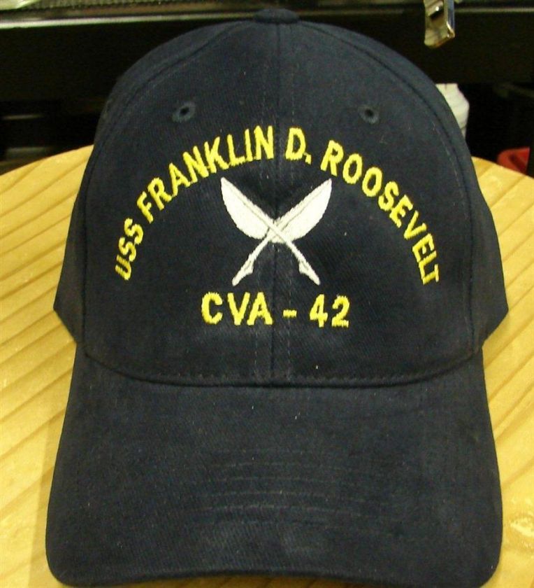 USS CORAL SEA AVIATION BOATSWAINS MATE EMB CAP HAT  