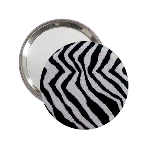 Zebra Wild Animal Print Mirror for Handbag Purse Desk Backpack Bag 
