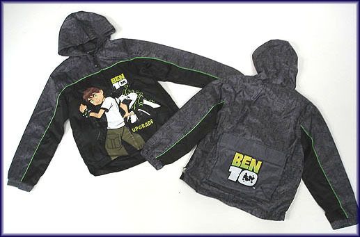 BEN 10 HOODED JACKET RAINCOAT RAINMAC NEW UPGRADE LOOK  