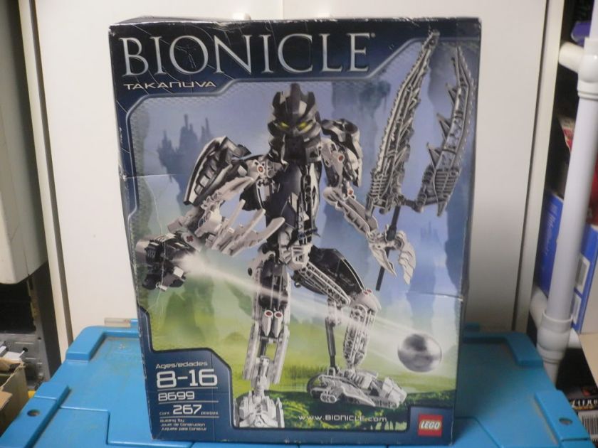 Lego Bionicle Warriors Takanuva (8699) New Never Been opened Rare 