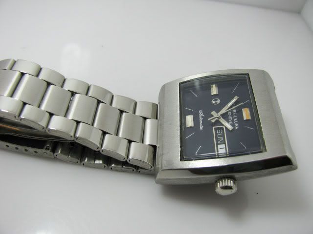 VINTAGE FAVRE LEUBA GENEVE TV DIAL AUTOMATIC GENTS.  