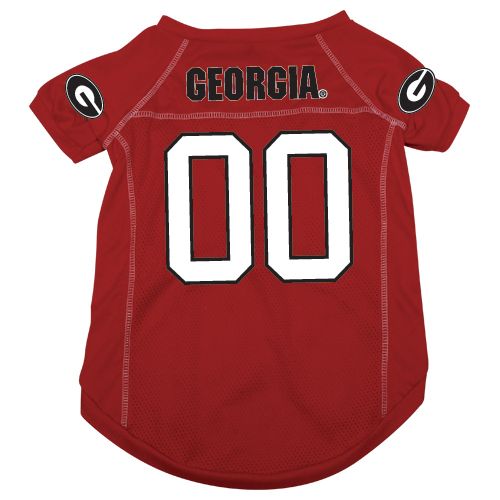 GEORGIA UNIVERSITY BULLDOGS PET DOG FOOTBALL JERSEY ALL 716298635014 