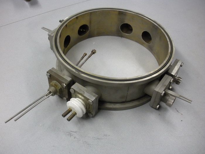 High Vacuum Feedthrough Collar, Stainless Steel Construction