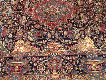 10x13 Handmade Antique Persian Archaeological Rug Soft Wool  Excellent 