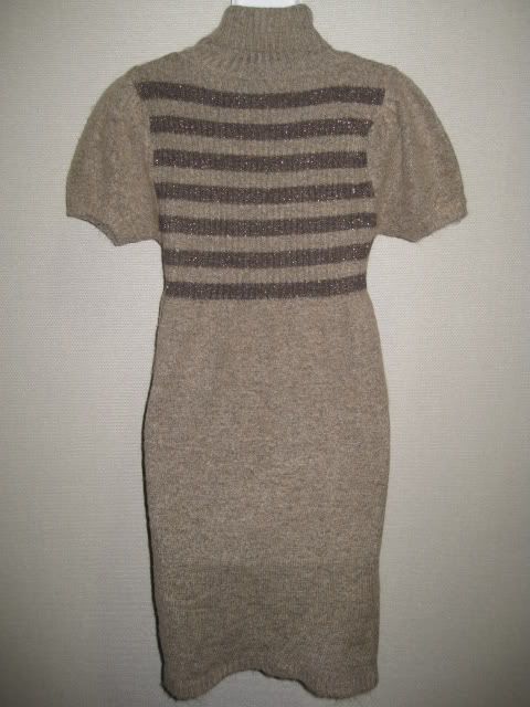 SWEATER PROJECT TURTLENECK DRESS SWEATER SZ M NWT  