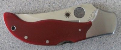 NEW Spyderco Schempp Design C83GPRD Persian Folding Knife LIMITED ED 