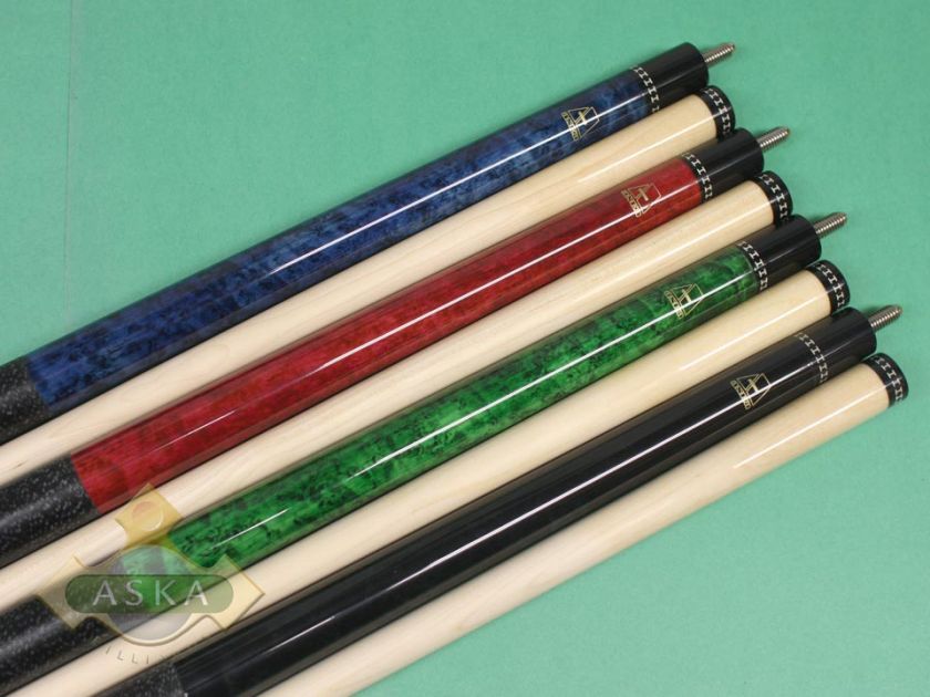 Billiard Pool Cue SET of 4 Aska L19 Cues SUPER SALE  