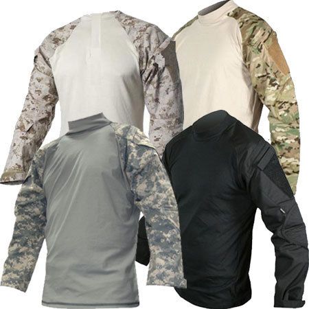 TRU SPEC COMBAT ARMOR SHIRT RIPSTOP ALL COLORS SIZE 255  