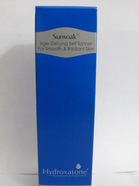 HYDROXATONE SUNSOAK AGE DEFYING SELF TANNER 1 oz 30 ML 885418000312 