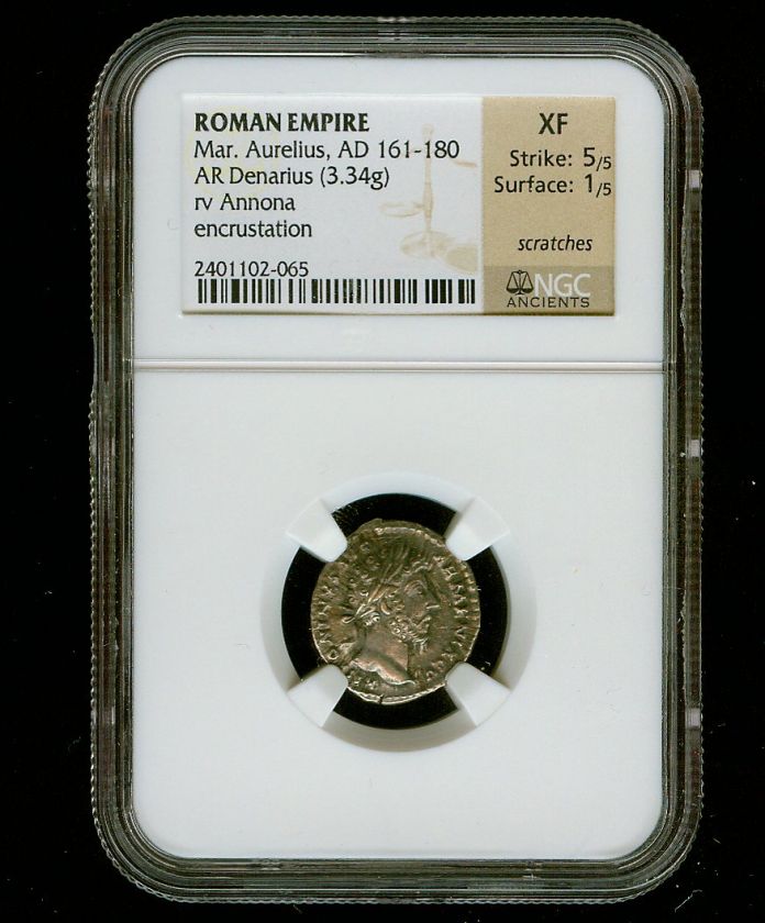 Roman Empire Mar. Aurelius AD 161 180 AR Denarius (3.34g) Reverse 