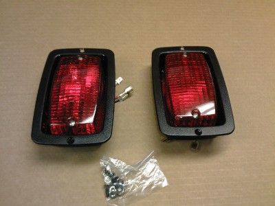 CLUB CAR GOLF CART HEAD & TAIL LIGHTS w. DELUXE HARNESS  