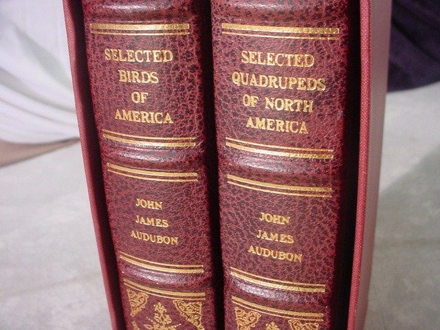 James Audubon Leather SELECTED BIRDS/QUADRUPEDS OF NORTH AMERICA 2 