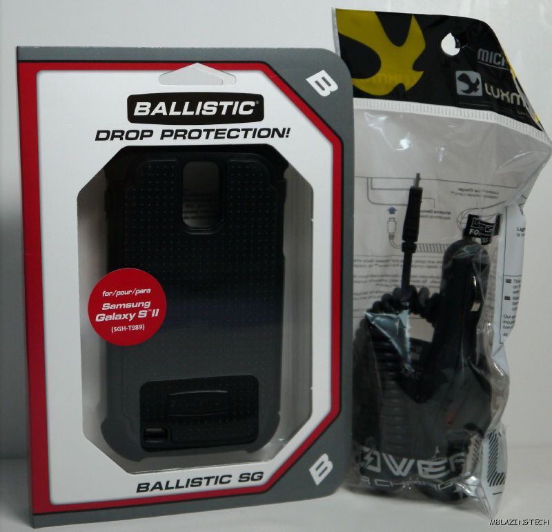 New Samsung Galaxy S II S2 T989 Ballistic SG T Mobile SG Case Black 