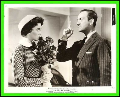 BARBARA RUSH & DAVID NIVEN Oh, Men Oh, Women 1957  