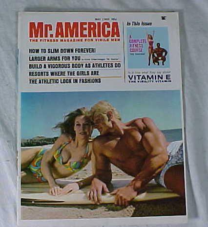 MR AMERICA MAY 1969 BEEFCAKE MAGAZINE ARNOLD SCHWARZENEGGER Austrian 