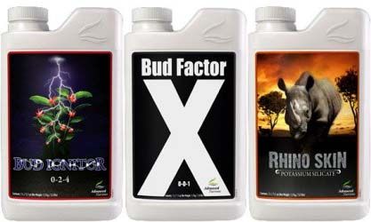   Nutrients Grand Master Bundle 250 ml   bud factor x rhino skin  