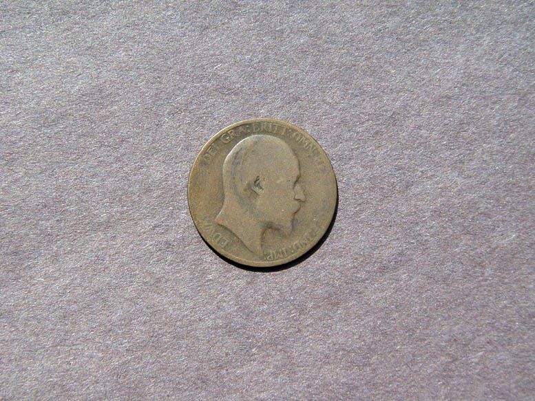 1905 GREAT BRITAIN 1/2 PENNY BRONZE COIN  