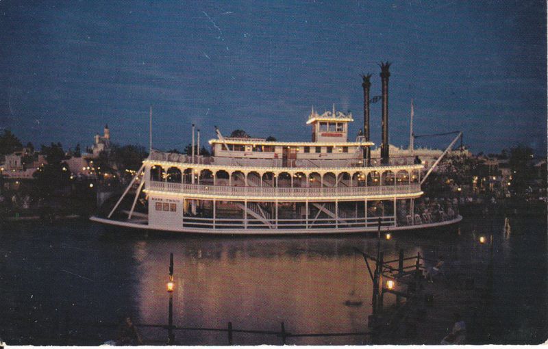 DISNEYLAND, MARK TWAIN STEAMBOAT C 3  