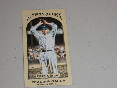 2011 Topps Gypsy Queen Mini 38 Walter Johnson  