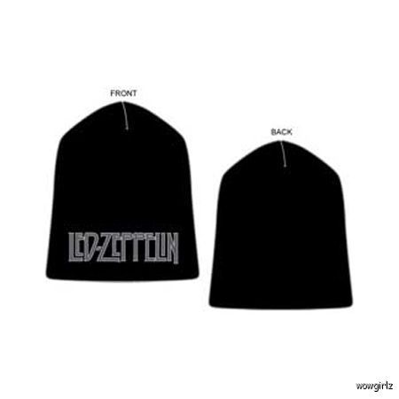 BEANIE   LED ZEPPELIN   NAME LOGO HAT   LZ  