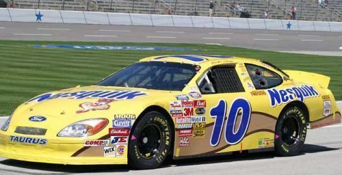 NASCAR DECAL #10 NESQUIK SCOTT RIGGS 2003 BGN TAURUS  