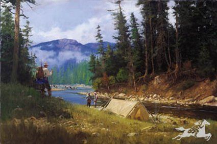 Summer Camp by Brett James Smith Tent Camping  