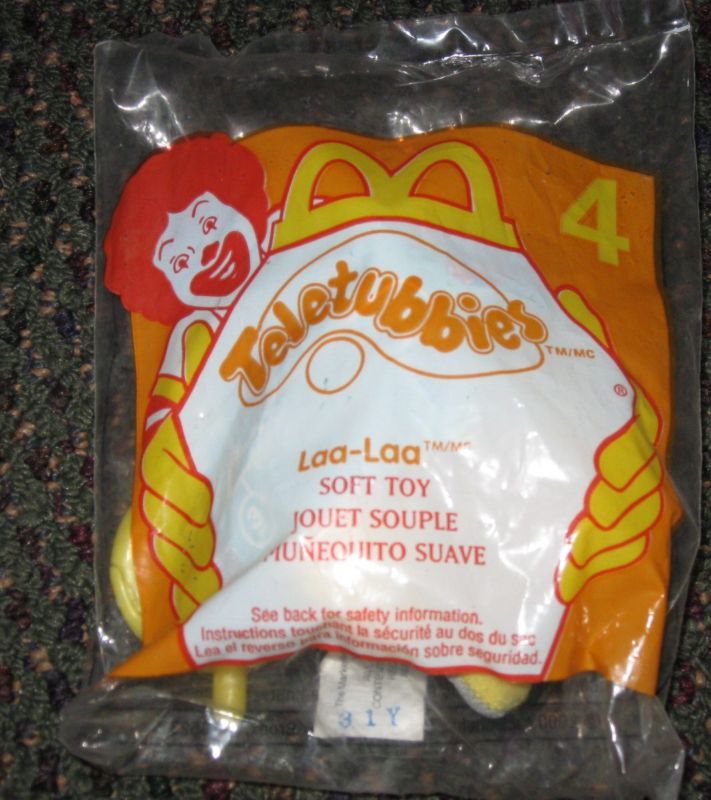 2000 Teletubbies McDonalds Happy Meal Toy Laa Laa #4  