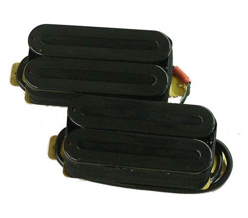 Dragonfire Black Power Rails Pickups, Set of 2 X2N  