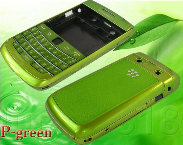 Carbon Housing cover for Blackberry Bold 9700 +KP Black  