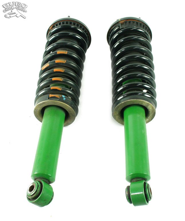 REAR SPORT ACTIVE GREEN STRUTS SPRINGS Jaguar S Type 2000 00 01 02 03 