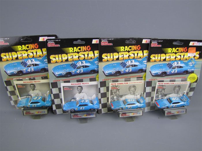 Sealed Lot of 4 Racing Superstars Die Cast Stock Cars  