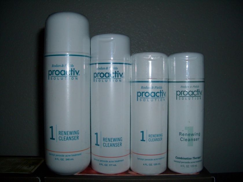 PROACTIV RENEWING CLEANSER~8 OZ,6 OZ,4 OZ~NEW & SEALED~ 