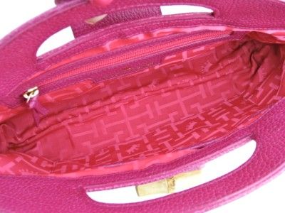 ELAINE TURNER STEPH BANANA LEAF PINK LTH CLUTCH BAG NEW  