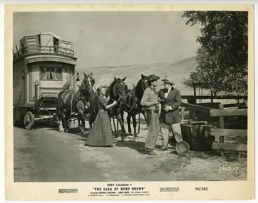 Movie Still~Rory Calhoun~The Saga of Hemp Brown (1958)  