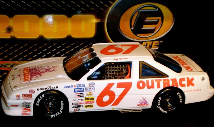 Action RCCA ELITE Diecast Car 2000 Jeff Gordon #67 Outback Steakhouse 